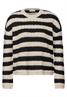 Strukturpullover lucid white