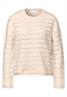Strukturpullover lucid white