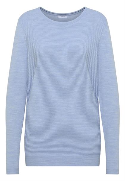 Strukturpullover mountain heather melange