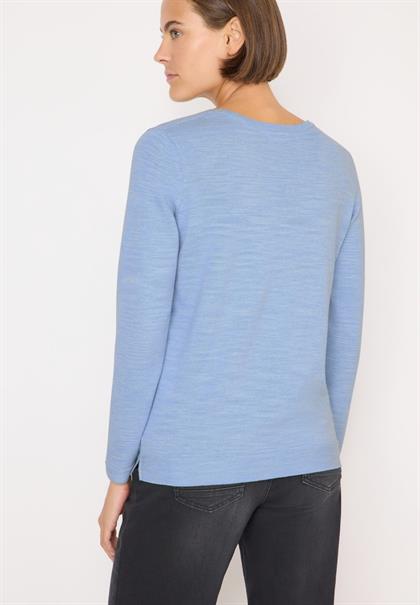 Strukturpullover mountain heather melange