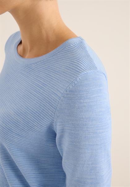 Strukturpullover mountain heather melange