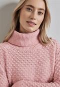 Strukturpullover petal rose mel.