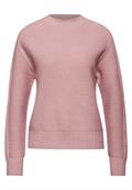 Strukturpullover powder pink mel.