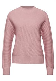 Strukturpullover powder pink mel.