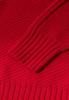 Strukturpullover racing red