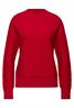 Strukturpullover racing red