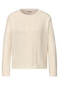 Strukturpullover soft beige