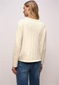 Strukturpullover soft beige