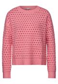 Strukturpullover sugar coral mel.