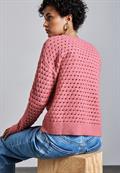 Strukturpullover sugar coral mel.