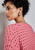 Strukturpullover sugar coral mel.
