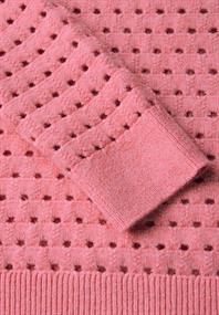 Strukturpullover sugar coral mel.