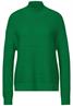 Strukturpullover vibrant green
