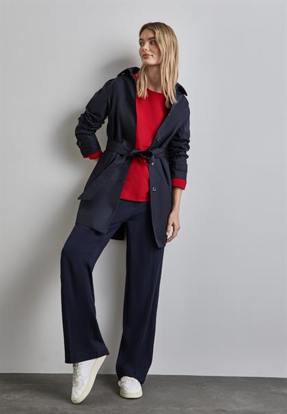 Strukturshirt autumn red