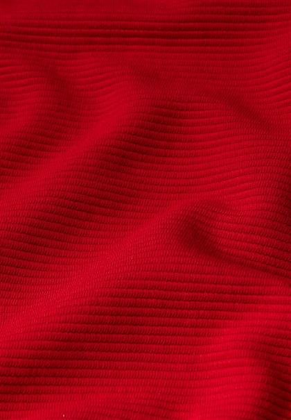 Strukturshirt autumn red