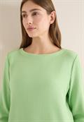 Strukturshirt bamboo green