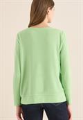 Strukturshirt bamboo green