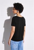 Strukturshirt black