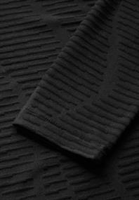 Strukturshirt black