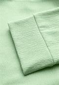 Strukturshirt gleam green mel.