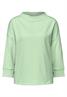 Strukturshirt gleam green mel.
