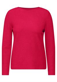 Strukturshirt granita red