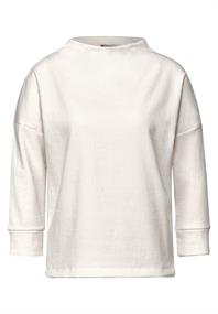 Strukturshirt lucid white
