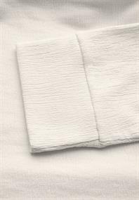 Strukturshirt lucid white