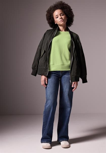 Strukturshirt lush lime
