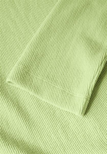 Strukturshirt lush lime