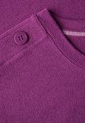 Strukturshirt mit Knöpfen anemone pink