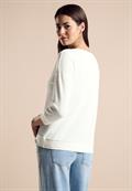 Strukturshirt off white