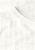 Strukturshirt off white