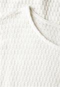 Strukturshirt off white