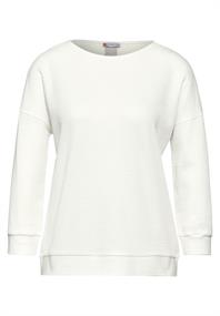 Strukturshirt off white