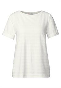 Strukturshirt off white