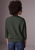 Strukturshirt oil green