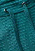 Strukturshirt petrol green
