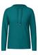 Strukturshirt petrol green