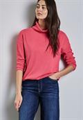 Strukturshirt sugar coral