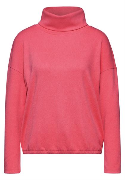 Strukturshirt sugar coral