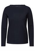 Strukturshirt universal blue