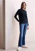 Strukturshirt universal blue