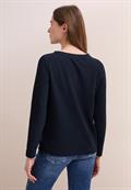 Strukturshirt universal blue