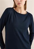 Strukturshirt universal blue
