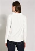 Strukturshirt vanilla white