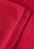 Struktushirt in Unifarbe glazed apple red