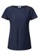 Struktushirt in Unifarbe urban navy blue