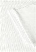 Struktushirt in Unifarbe vanilla white