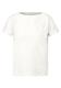 Struktushirt in Unifarbe vanilla white